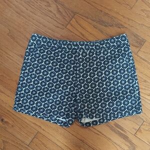 Tommy Hilfiger-Women's Blue Patterned Shorts